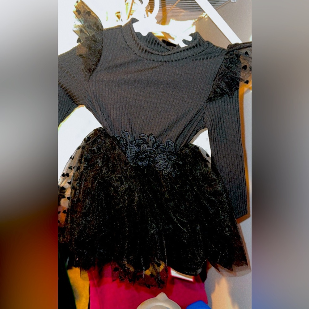 Black Dress Baby Girl 9-12 months